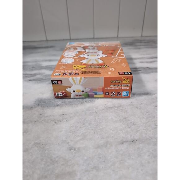 Pokémon Model Kit Quick!! #05 Scorbunny Model Kit Bandai Hobby - Picture 4 of 6